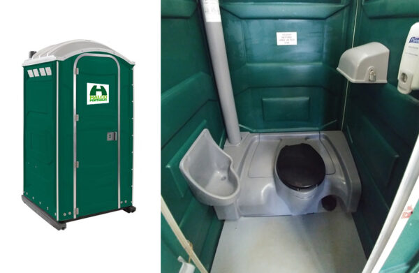 FLUSH + SANITIZER RESTROOM